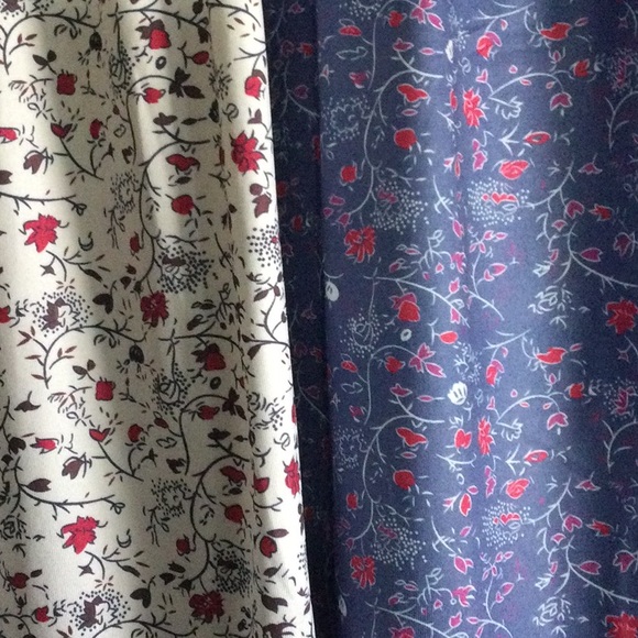 2 Floral Tank Blouses NWOT - Picture 3 of 6